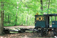 Netherland Tavern Historic Site Horse Drawn Wagons